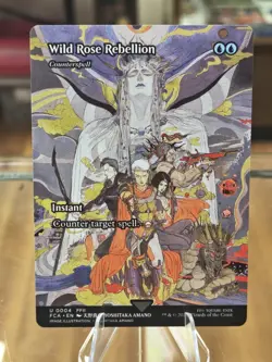 Wild Rose Rebellion - Counterspell (Showcase) Final Fantasy Free Shipping! - Image 1