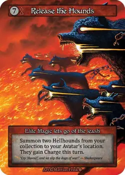 Sorcery Contested Realm - Release the Hounds - Gothic (GT) - Image 1