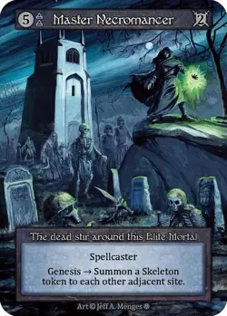 Sorcery Contested Realm - Master Necromancer - Gothic (GT) - Image 1