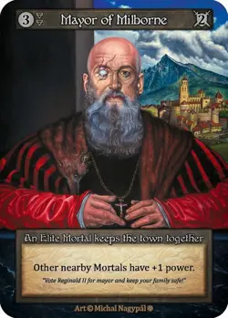 Sorcery Contested Realm - Mayor of Milborne - Gothic (GT) - Image 1