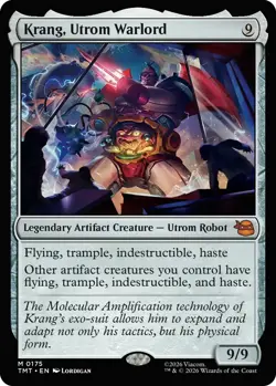 MTG Teenage Mutant Ninja Turtles KRANG, UTROM WARLORD 175 TMNT - Image 1