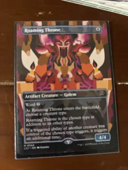 Roaming Throne (Borderless) The Lost Caverns of Ixalan Regular - Image 1