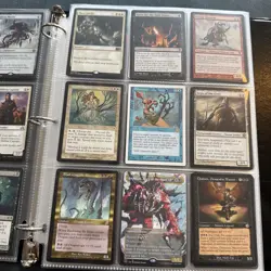 Magic The Gathering Collection Mtg Binder 360 Cards RARES FOILS VINTAGE REVISED - Image 3