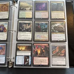Magic The Gathering Collection Mtg Binder 360 Cards RARES FOILS VINTAGE REVISED - Image 5