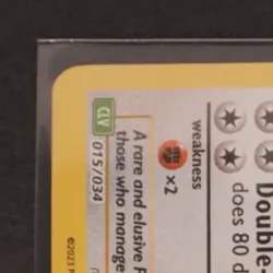 2023 POKEMON CLASSIC COLL VENUSAUR & LUGIA EX DECK #015/034 CHANSEY COSMOS HOLO - Image 3