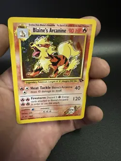 Pokemon TCG Blaine's Arcanine 1/132 Gym Challenge - Image 2
