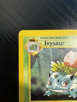 Ivysaur 30/102 1999 Base Set Non-Holo English Pokemon Card - Image 4