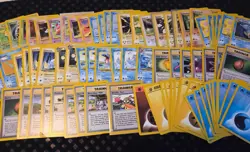 Pokemon card lot 308 cards. Neo Genesis, E-reader cards, Rocket, Gym Challenge, - Image 3