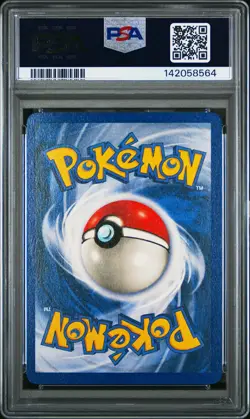 1999 POKEMON BASE SET UNLIMITED #28 GROWLITHE PSA 8 - Image 2