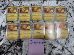 Pikachu pokemon day Lot of 10 Cards English - Image 1