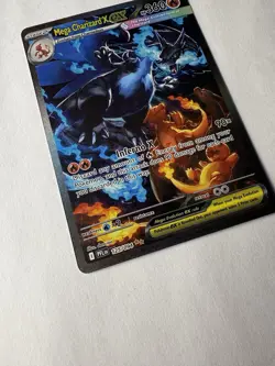 Mega Charizard x EX 125/094 Phantasmal Flames Holo Pokemon Card - Image 4