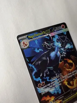 Mega Charizard x EX 125/094 Phantasmal Flames Holo Pokemon Card - Image 5