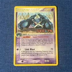 Pokemon Metagross EX Deoxys Reverse Holo Rare Psychic Card 100 HP 11/107 2005 - Image 1