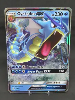 Pokemon TCG Gyarados GX SM Black Star Promo SM212 Holo Oversized CD3 - Image 1