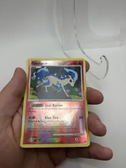 Watch Video!! Pokemon TCG Ponyta SHINY Reverse Holo SH11 Arceus - Image 1