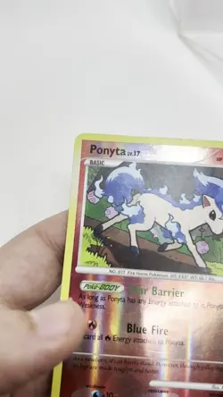 Watch Video!! Pokemon TCG Ponyta SHINY Reverse Holo SH11 Arceus - Image 2