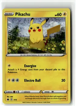 Pikachu ⭐ 7/15 Holo McDonald's Collection 2022 2022 Pokemon NM - Image 1