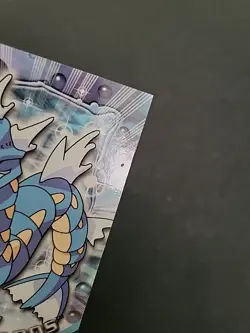 LP Pokemon Topps Gyarados #130 1999 Topps TV Animation Edition Blue Logo - Image 3