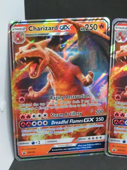 3 Charizard GX SM195 Sun & Moon Black Star Promo Pokemon Oversized Lot CD3 - Image 2