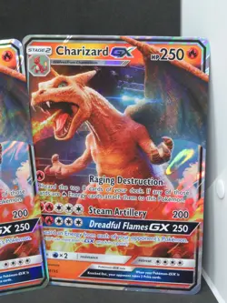 3 Charizard GX SM195 Sun & Moon Black Star Promo Pokemon Oversized Lot CD3 - Image 4