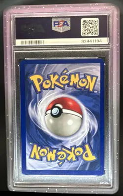 1999 Pokemon Fossil Gengar #5/62 PSA 8 - Image 2