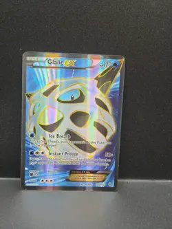 Pokemon TCG Glalie-EX Full Art Ultra Rare Card Breakthrough 155/162 Holo - Image 3