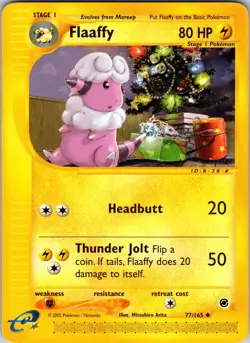 Flaaffy 077/165 Expedition Pokemon LP Normal - Image 1