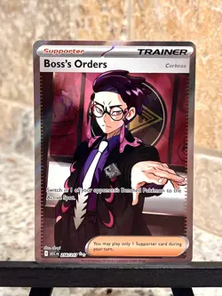 Pokemon TCG Boss’s Orders [Corbeau] Ultra Rare ME: Ascended Heroes 256/217 NIM - Image 1