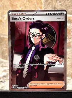 Pokemon TCG Boss’s Orders [Corbeau] Ultra Rare ME: Ascended Heroes 256/217 NIM - Image 2