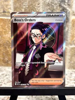 Pokemon TCG Boss’s Orders [Corbeau] Ultra Rare ME: Ascended Heroes 256/217 NIM - Image 5
