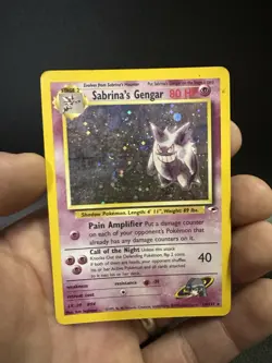 Pokemon TCG Sabrina's Gengar Gym Heroes 14/132 - Image 1