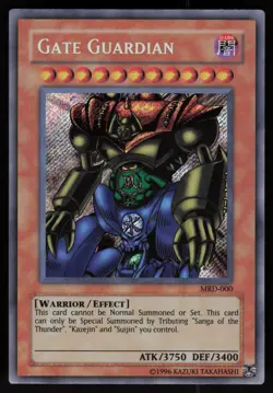 Gate Guardian MRD-000 MRD Secret Rare Metal Raiders Yu-Gi-Oh - Image 1