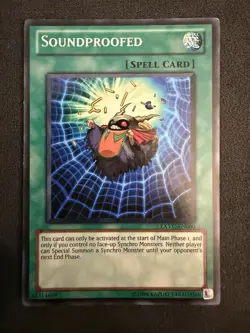 Konami Yu-Gi-Oh! Soundproofed Extreme Victory EXVC-EN060 Spell Card - Image 1