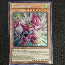 x3 Dragonroid BROL-EN011 Secret Rare Yugioh - Image 1