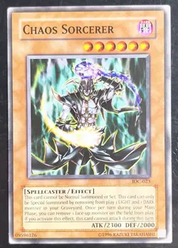 3x Chaos Sorcerer IOC-023 Invasion of Chaos Unlimited LP Playset - Image 2