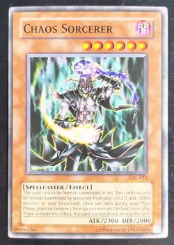 3x Chaos Sorcerer IOC-023 Invasion of Chaos Unlimited LP Playset - Image 3