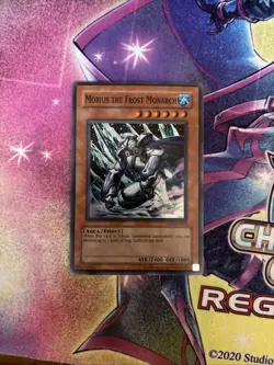 (Ey) Yugioh! Mobius the Frost Monarch SOD-EN022 Super Rare Unlimited VLP - Image 1