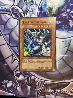 Yugioh! Mobius the Frost Monarch SOD-EN022 Super Rare Unlimited LP (WNU) - Image 1