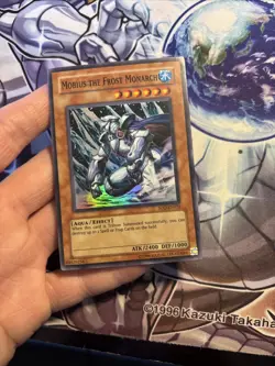Yugioh! Mobius the Frost Monarch SOD-EN022 Super Rare Unlimited LP (WNU) - Image 2