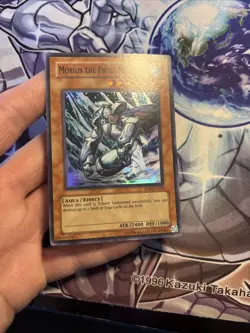 Yugioh! Mobius the Frost Monarch SOD-EN022 Super Rare Unlimited LP (WNU) - Image 3