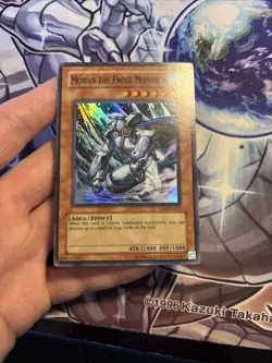 Yugioh! Mobius the Frost Monarch SOD-EN022 Super Rare Unlimited LP (WNU) - Image 4