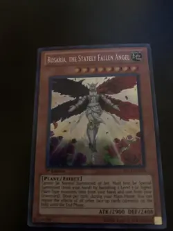 Rosaria, the Stately Fallen Angel PRC1-EN016 1st Edition Secret Rare 2012 - Image 2