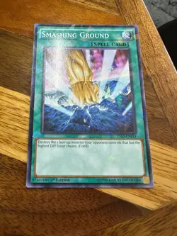 Smashing Ground YS15-ENF14 1st Edition Shatterfoil Rare LP + BONUS - Image 1