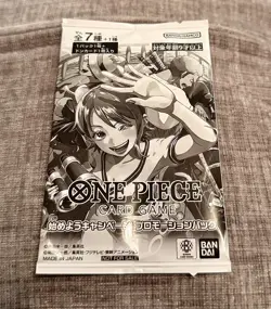 One piece TCG Let's Get Started Campaign Card Nami Promo Pack Sealed - Image 1
