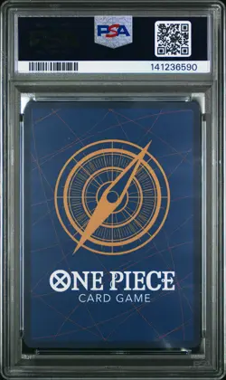 2025 ONE PIECE OP11-A FIST OF DIVINE SPEED ALTERNATE ART MONKEY D. LUFFY PSA 10 - Image 2