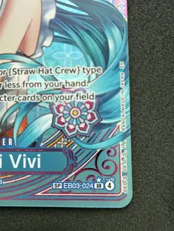 One Piece Nefeltari Vivi EB03-024 Heroines Edition SP English - Vivi SP NM - Image 3