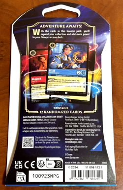 Disney Lorcana The First Chapter Sleeved Booster Packs Lot of 8 - BRAND NEW - Image 4