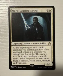 Odric, Lunarch Marshal Commander: Dominaria United Regular - Image 1