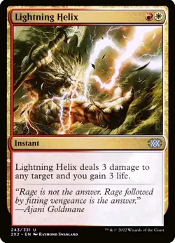 X 1 Lightning Helix NM-M Double Masters 243 MTG Magic The Gathering - Image 1