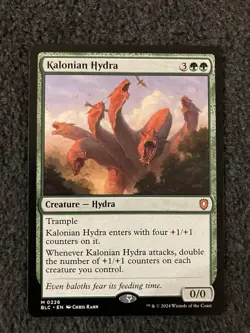 Magic The Gathering MTG - Kalonian Hydra - Commander: Bloomburrow - Image 1